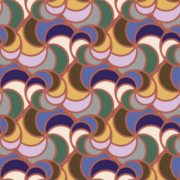 soyut geometrik renk desenli vektör çizimi