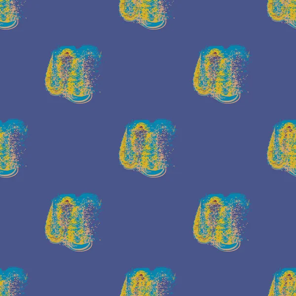 Bulutlar Dikişsiz desen şeklinde suluboya soyut leke.