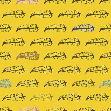 Tüyler, vektör çizim ile zemin 