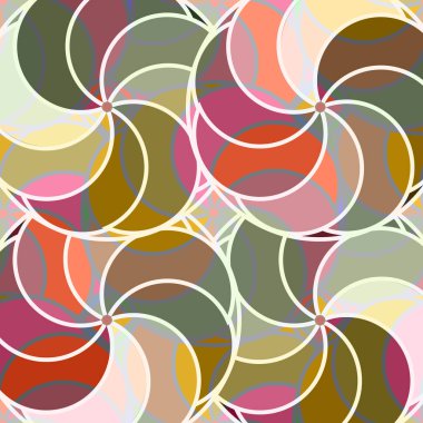 soyut geometrik renk desenli vektör çizimi