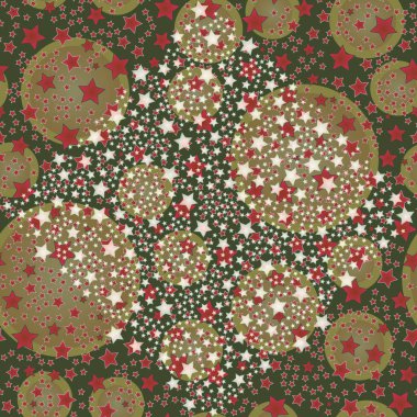 Arka plan için yıldız ile soyut geometrik renkli desen.