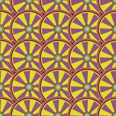 soyut geometrik renk desenli vektör çizimi