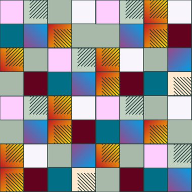 soyut geometrik renksiz desen