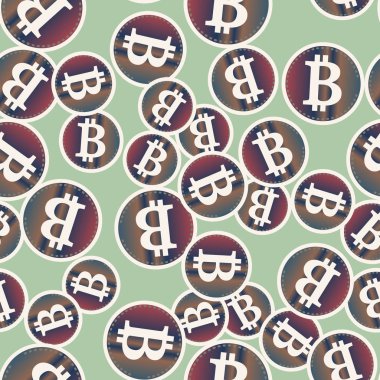 bitcoins parlak parlak pahalı sikkeleri ile Seamless modeli 