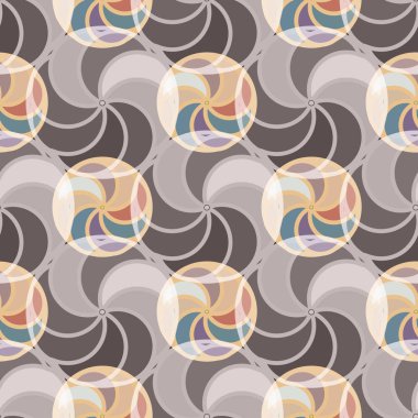 soyut geometrik renk desenli vektör çizimi