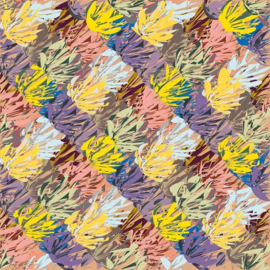 Soyut renkli seamless modeli, arka plan