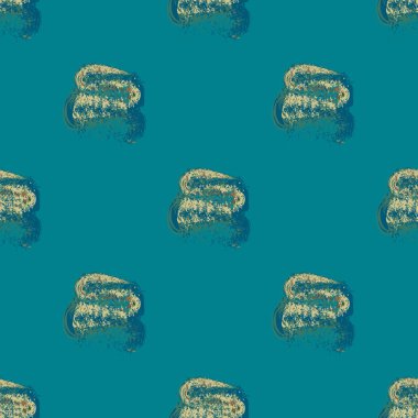 Bulutlar Dikişsiz desen şeklinde suluboya soyut leke.