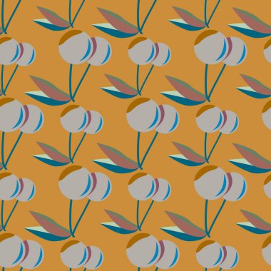 kiraz seamless modeli. Tekstil Ambalaj ve duvar kağıtları için iyi.