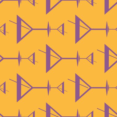 Tropik kokteyller renkli seamless modeli