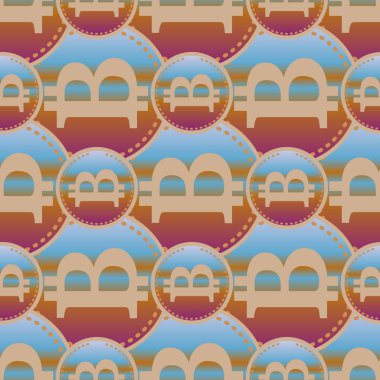 bitcoins parlak parlak pahalı sikkeleri ile Seamless modeli 