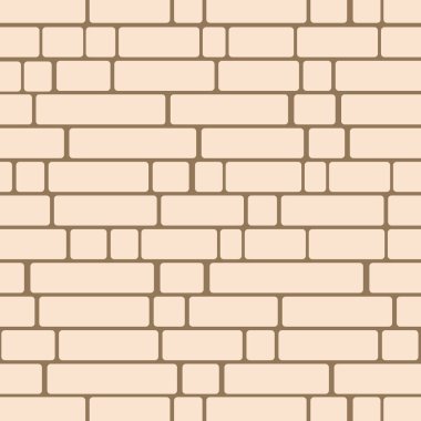 Sorunsuz doku bir tuğla duvar desen arka planı için.