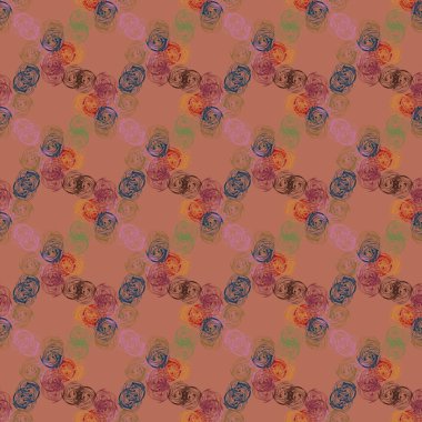 Soyut renkli seamless modeli, arka plan