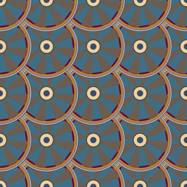 soyut geometrik renk desenli vektör çizimi