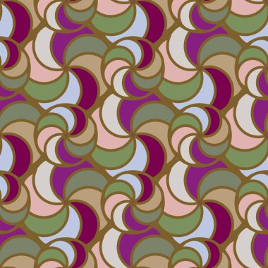 soyut geometrik renk desenli vektör çizimi