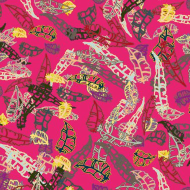 Tüyler, vektör çizim ile zemin 