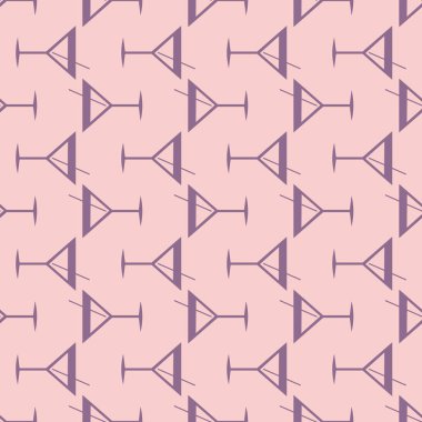 Tropik kokteyller renkli seamless modeli