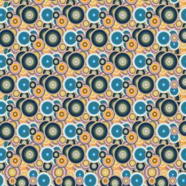 Daireler, arka plan ile soyut geometrik seamless modeli