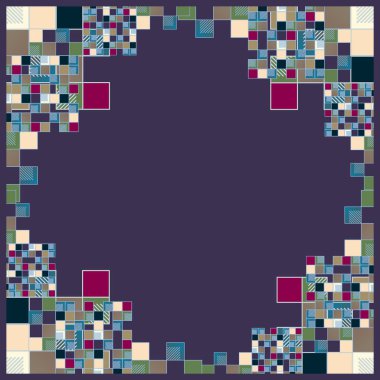 soyut geometrik renksiz desen