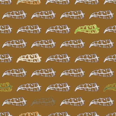 Tüyler, vektör çizim ile zemin 