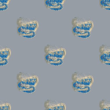 Bulutlar Dikişsiz desen şeklinde suluboya soyut leke.