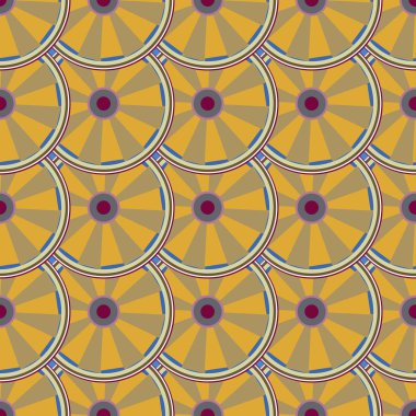 soyut geometrik renk desenli vektör çizimi