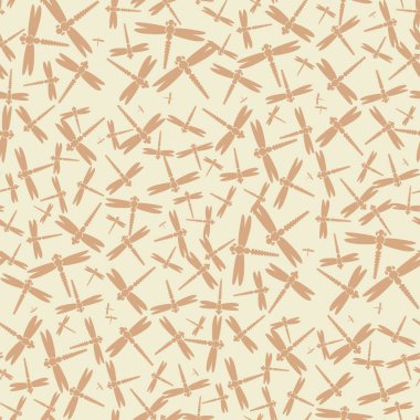 Dekoratif renkli seamless modeli ile şirin yusufçuk