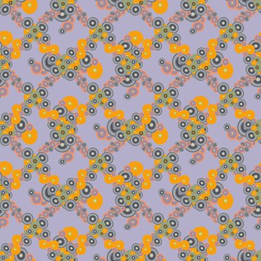 Soyut geometrik renkli seamless modeli daireler, arka plan ile