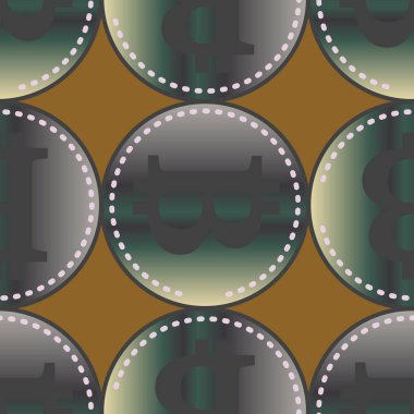 bitcoins parlak parlak pahalı sikkeleri ile Seamless modeli 