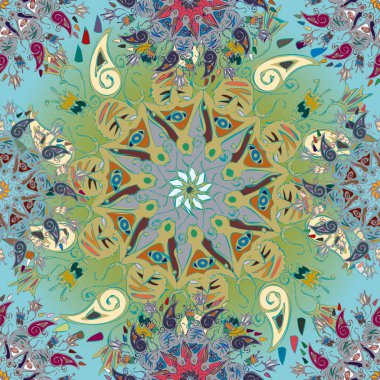 Arkaplan için soyut geometrik renkli desen. vektör illüstrasyonu 