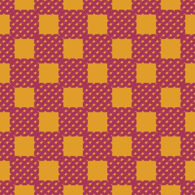 Soyut hasır geometrik seamless modeli. Vektör çizim 