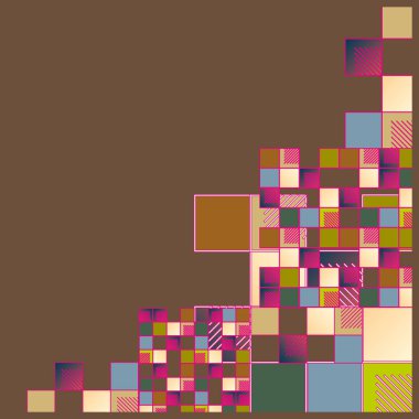 soyut geometrik renksiz desen