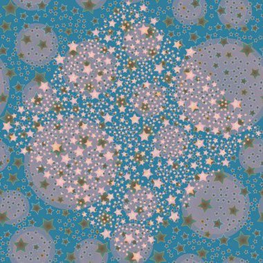 Arka plan için yıldız ile soyut geometrik renkli desen.