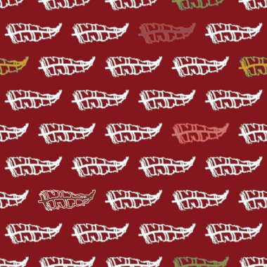 Tüyler, vektör çizim ile zemin 