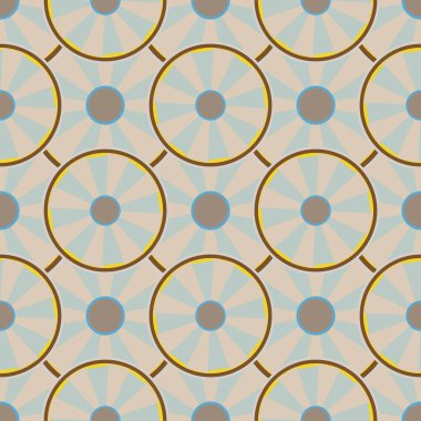 soyut geometrik renk desenli vektör çizimi