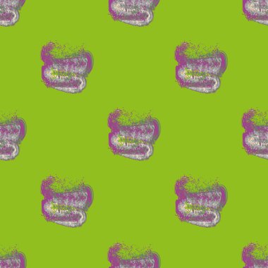 Bulutlar Dikişsiz desen şeklinde suluboya soyut leke.