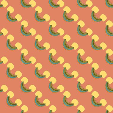 Gökkuşağı seamless modeli. Gökkuşağı Dizayn Tekstil, iç tasarım, keten, vb için. Şirin soyut çocuklar arka plan.