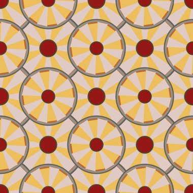 soyut geometrik renk desenli vektör çizimi