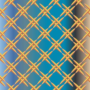 Metal ızgara Dikişsiz desen vektör çizim.