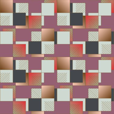 soyut geometrik renksiz desen