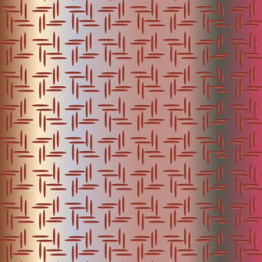 Metal ızgara Dikişsiz desen vektör çizim.