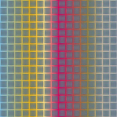 Metal ızgara Dikişsiz desen vektör çizim.