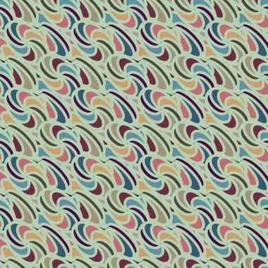 soyut geometrik renk desenli vektör çizimi