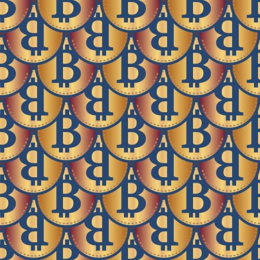 bitcoins parlak parlak pahalı sikkeleri ile Seamless modeli 