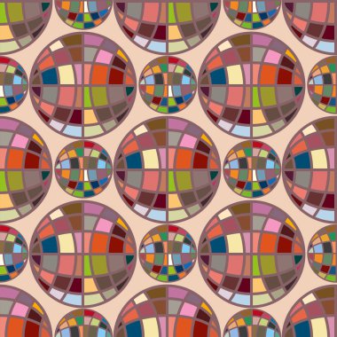 Renk seamless modeli ile işbirliği dünya küre.