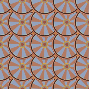 soyut geometrik renk desenli vektör çizimi