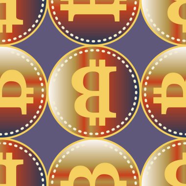 bitcoins parlak parlak pahalı sikkeleri ile Seamless modeli 