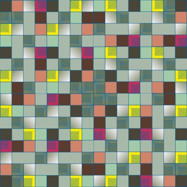 soyut geometrik renksiz desen