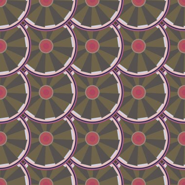 soyut geometrik renk desenli vektör çizimi