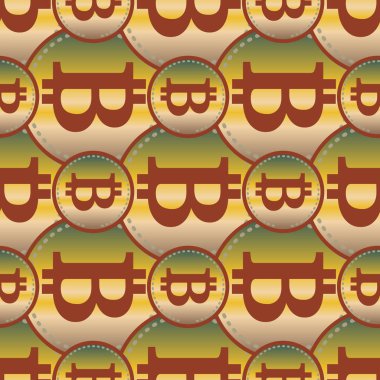 bitcoins parlak parlak pahalı sikkeleri ile Seamless modeli 