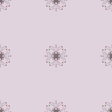 Vintage seamless modeli, vektör çizim 